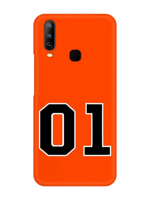 01 Number Snap Case for Vivo U10 Zapvi