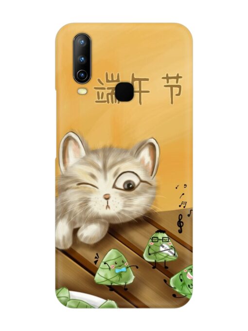 Cat Scorpion Dancing Snap Case for Vivo U10 Zapvi