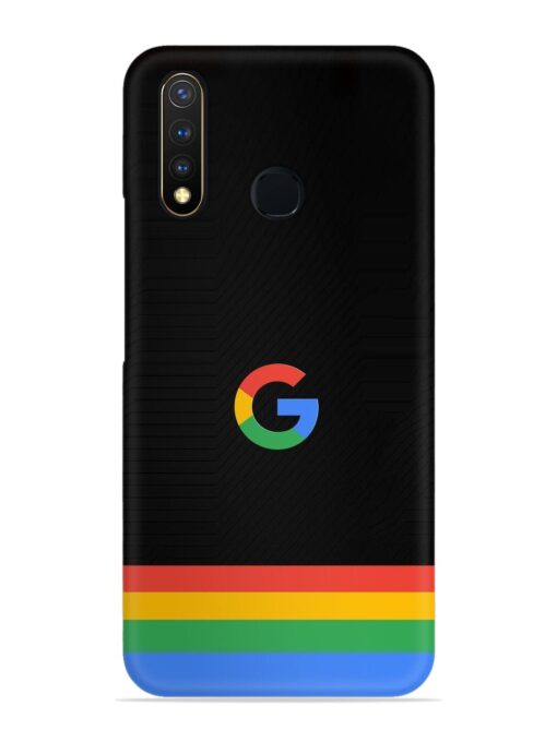 Google Logo Art Snap Case for Vivo U20 Zapvi