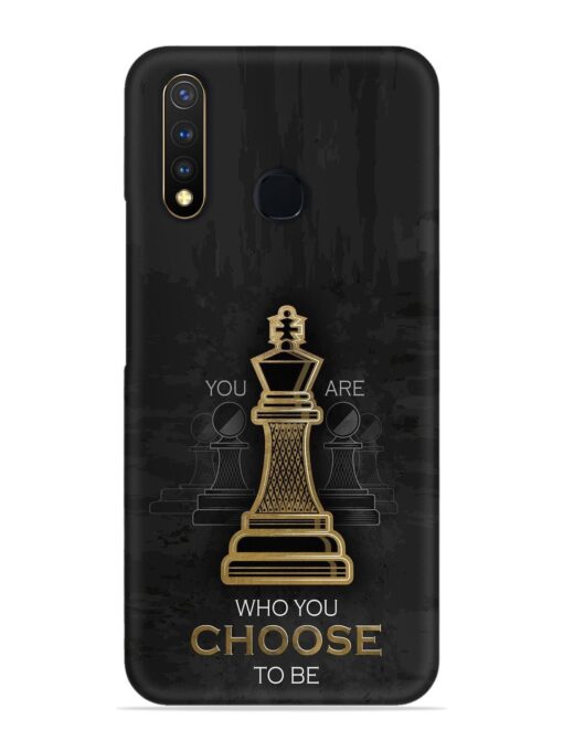 You Are Who Choose To Be Snap Case for Vivo U20 Zapvi