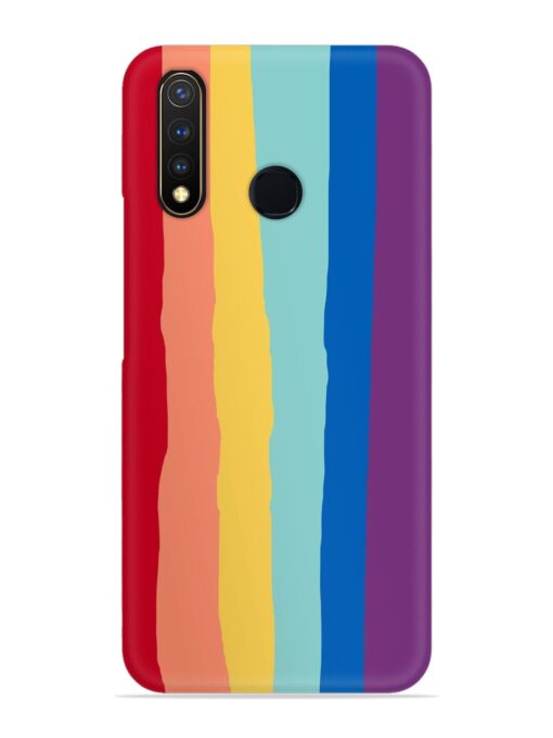 Rainbow Genuine Liquid Snap Case for Vivo U20 Zapvi