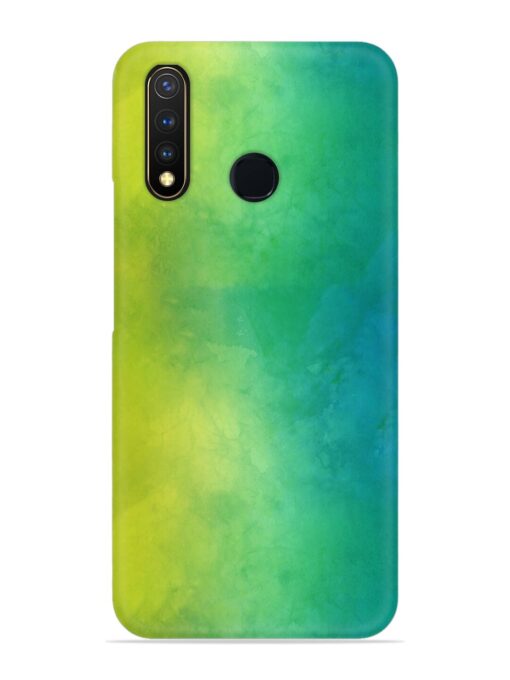 Yellow Green Gradient Snap Case for Vivo U20