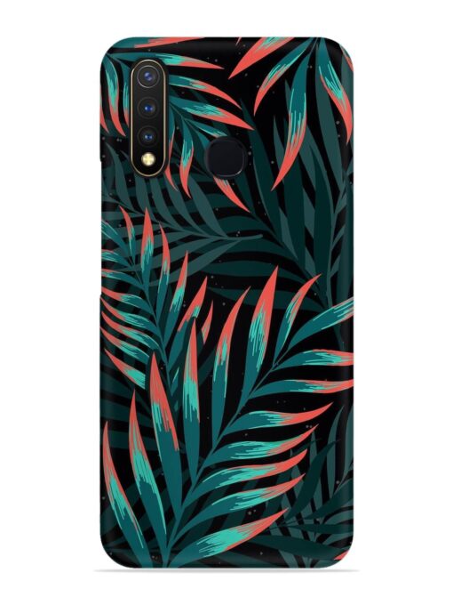 Green Leaf Art Snap Case for Vivo U20 Zapvi