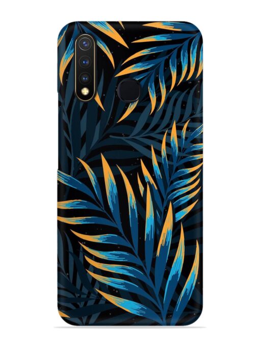 Abstract Leaf Art Snap Case for Vivo U20