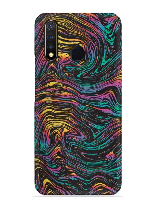 Abstract Liquid Colors Snap Case for Vivo U20 Zapvi