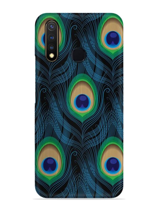 Seamless Pattern Peacock Snap Case for Vivo U20 Zapvi