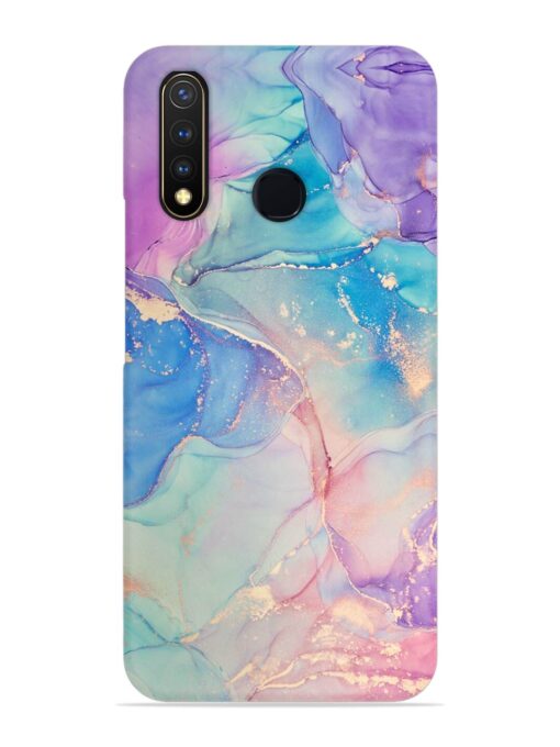 Alcohol Ink Colors Snap Case for Vivo U20 Zapvi