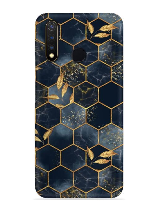 Marble Hexagon Seamless Snap Case for Vivo U20