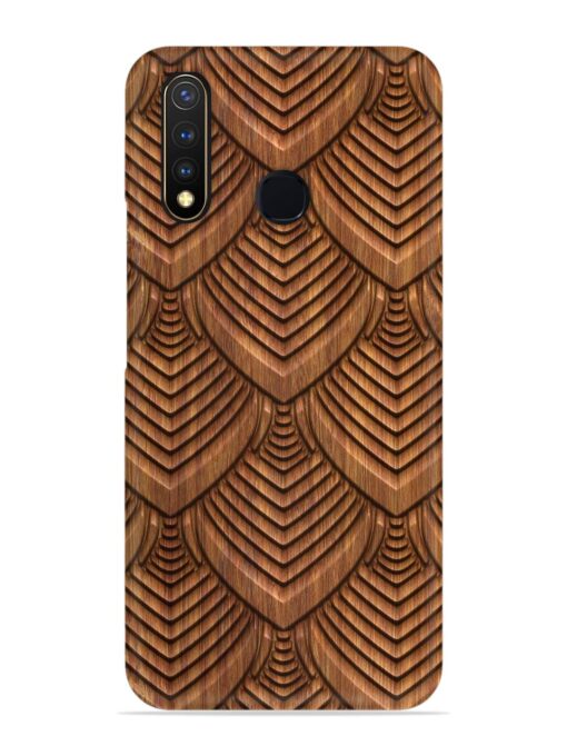 Carved Pattern On Snap Case for Vivo U20 Zapvi