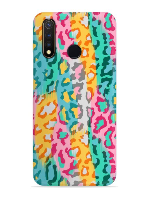 Seamless Vector Colorful Snap Case for Vivo U20 Zapvi