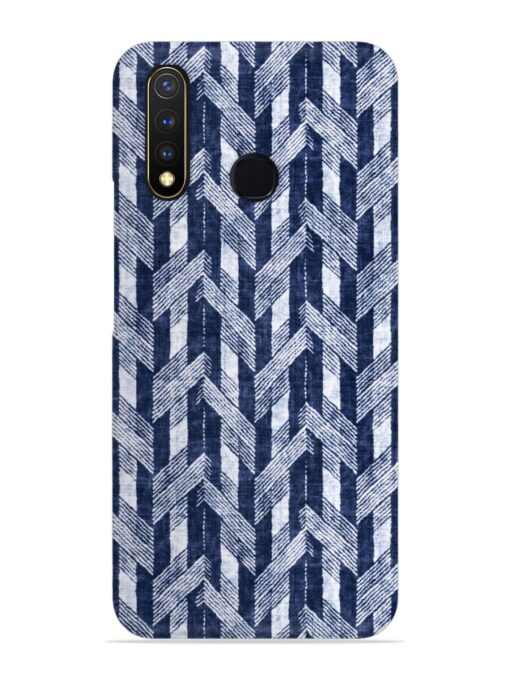 Abstract Herringbone Motif Snap Case for Vivo U20 Zapvi