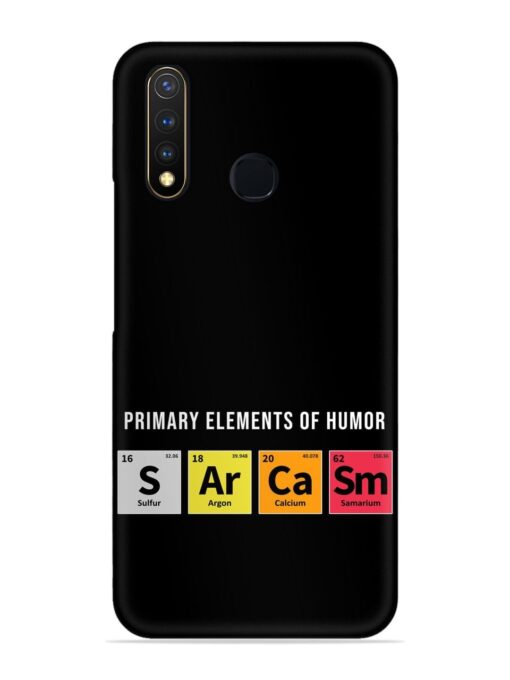 Primary Elements Humor Snap Case for Vivo U20 Zapvi