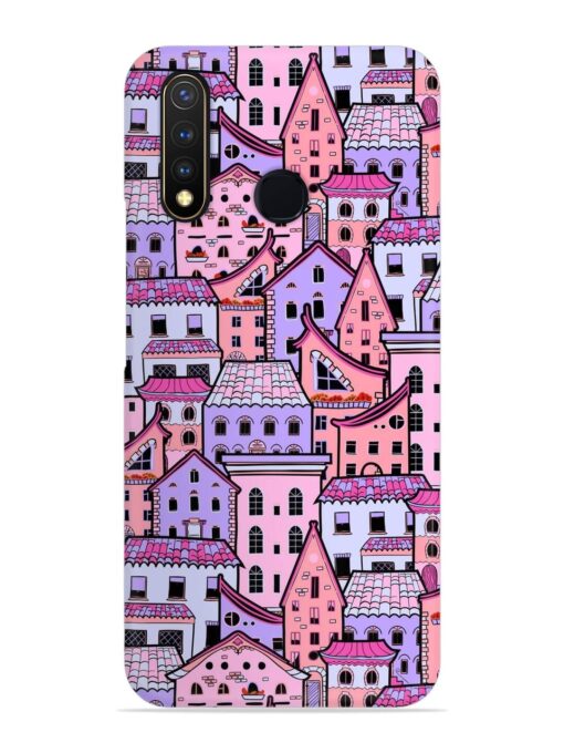 Seamless Pattern Houses Snap Case for Vivo U20