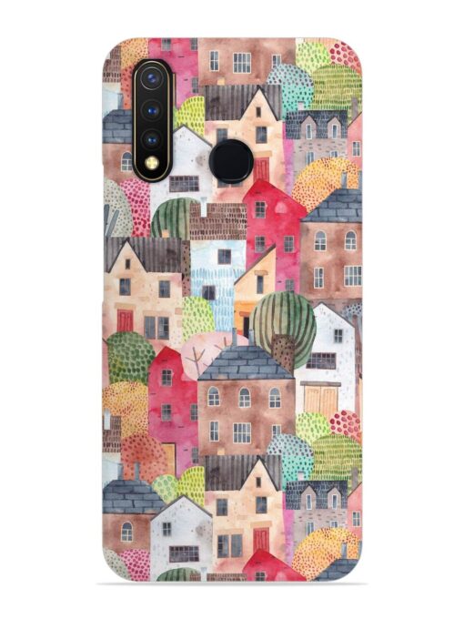 Abstract Seamless Pattern Snap Case for Vivo U20 Zapvi