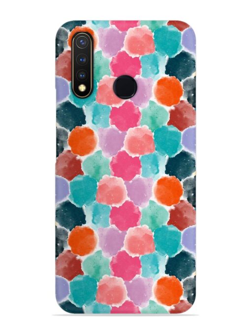 Colorful Seamless Pattern Snap Case for Vivo U20