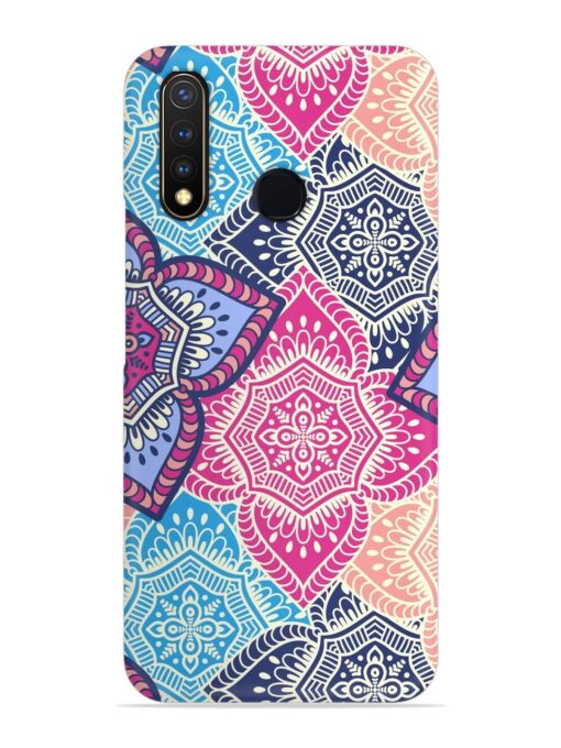 Ethnic Floral Seamless Snap Case for Vivo U20 Zapvi