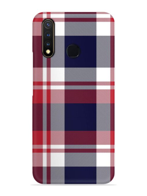 Classic Plaid Tartan Snap Case for Vivo U20 Zapvi