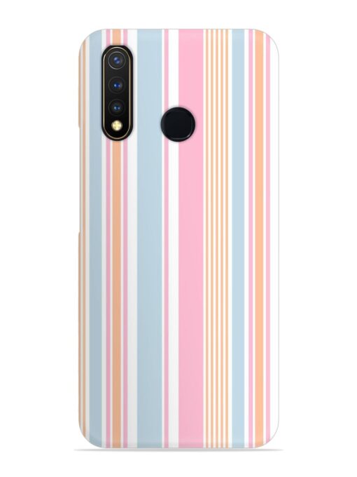 Stripe Seamless Pattern Snap Case for Vivo U20