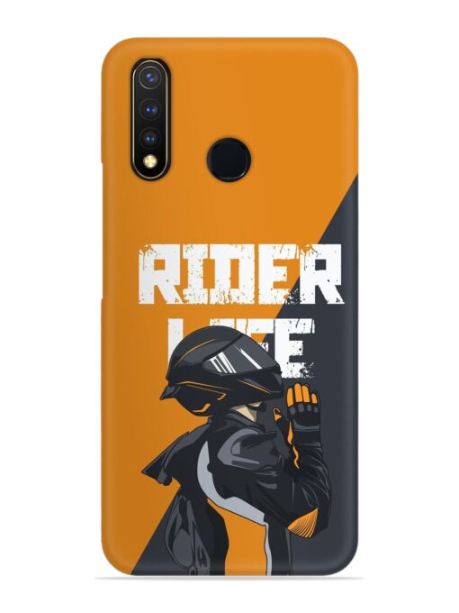 Rider Life Snap Case for Vivo U20 Zapvi