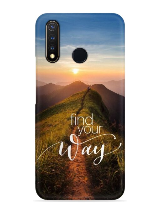 Find Your Way Snap Case for Vivo U20 Zapvi