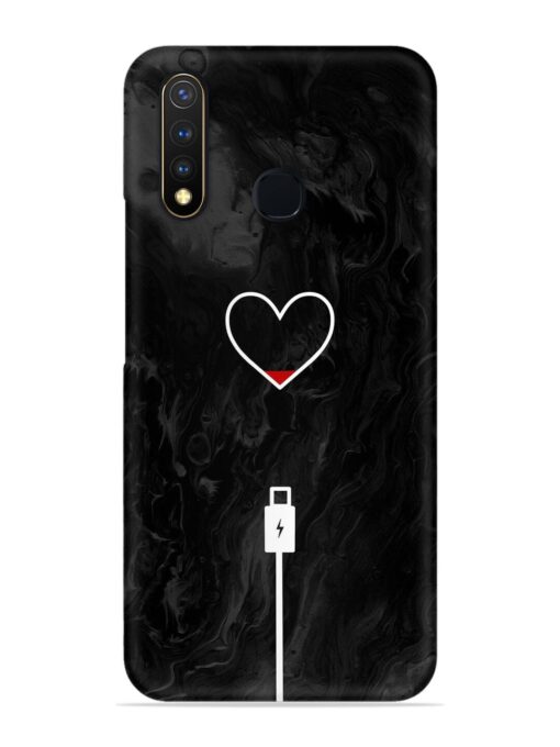 Heart Charging Vector Snap Case for Vivo U20 Zapvi