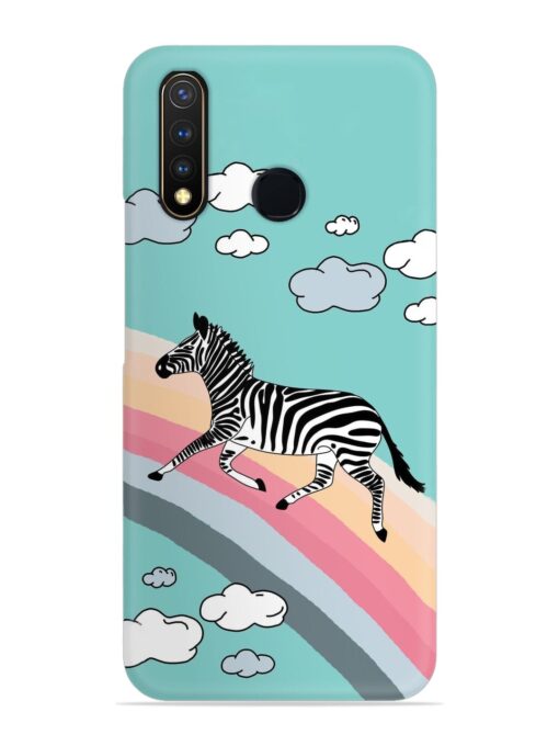 Running Zebra Snap Case for Vivo U20 Zapvi