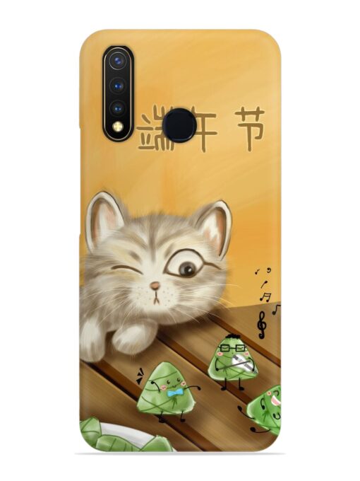 Cat Scorpion Dancing Snap Case for Vivo U20