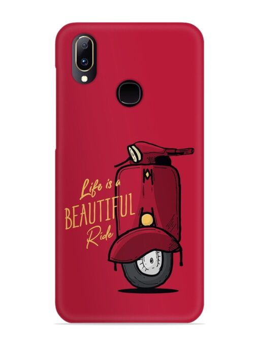 Life Is Beautiful Rides Snap Case for Vivo V11 Zapvi