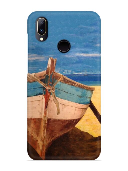 Canvas Painting Snap Case for Vivo V11 Zapvi