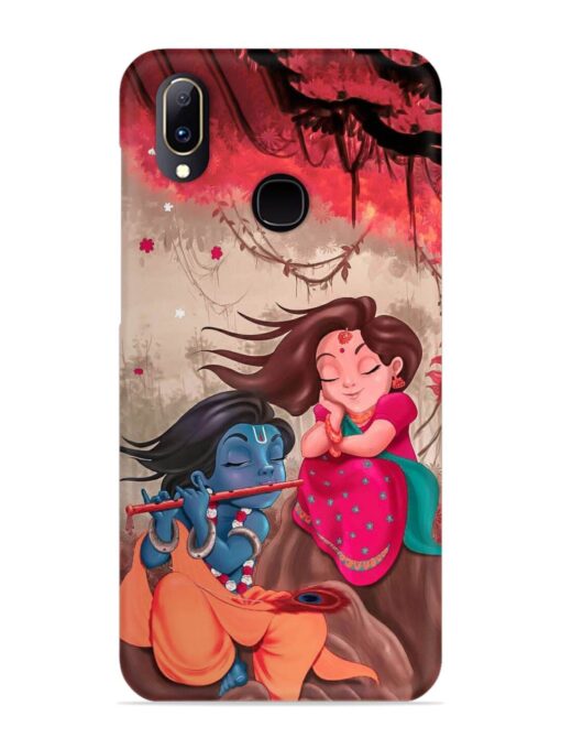 Radhe Krishna Water Art Snap Case for Vivo V11 Zapvi