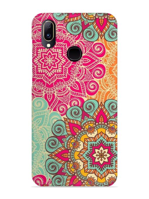 Mandala Seamless Snap Case for Vivo V11 Zapvi