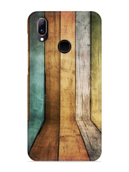 Wooden Realistic Art Snap Case for Vivo V11 Zapvi