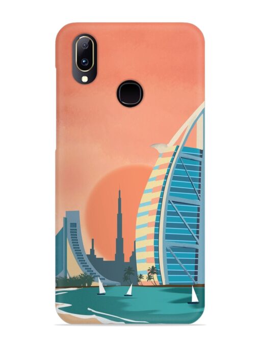 Dubai Architectural Scenery Snap Case for Vivo V11 Zapvi