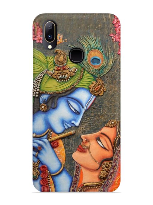 Lord Radha Krishna Flute Art Snap Case for Vivo V11 Zapvi