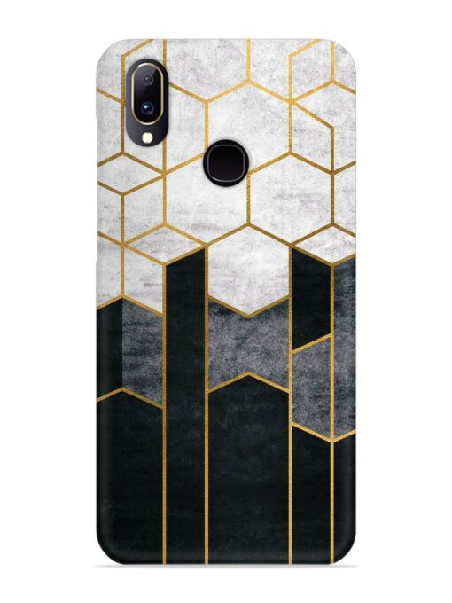 Cube Marble Art Snap Case for Vivo V11 Zapvi