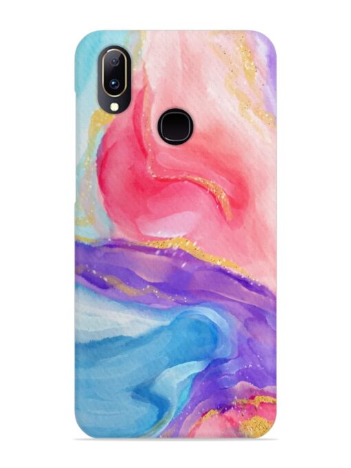 Watercolor Gradient Snap Case for Vivo V11 Zapvi