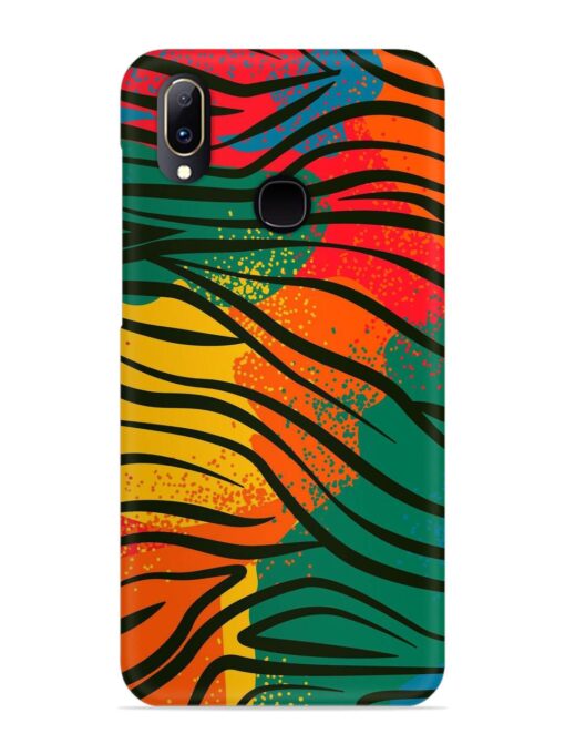 Bright Colorful Snap Case for Vivo V11 Zapvi