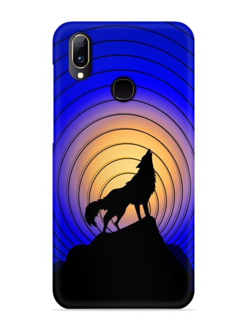 Fox Roaring Design Snap Case for Vivo V11 Zapvi