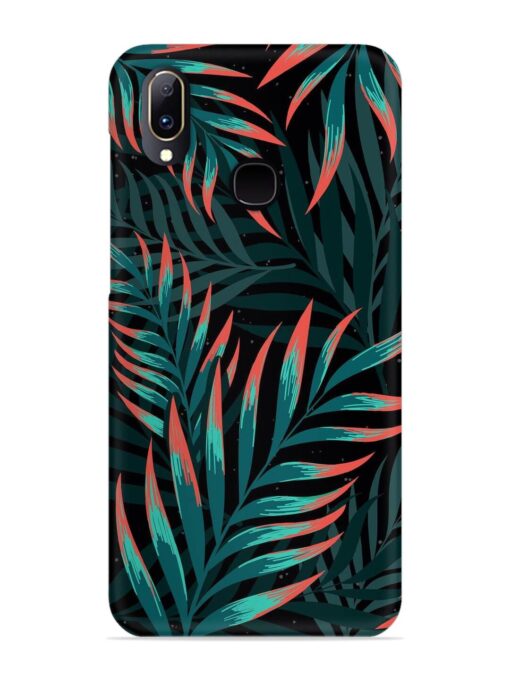 Green Leaf Art Snap Case for Vivo V11 Zapvi