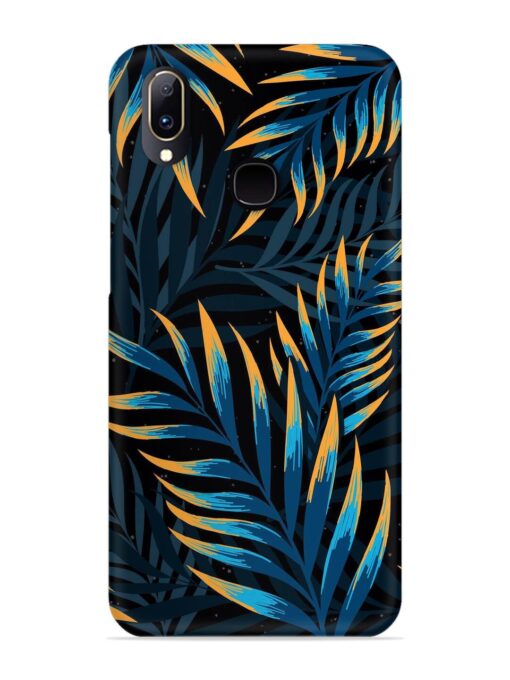 Abstract Leaf Art Snap Case for Vivo V11 Zapvi