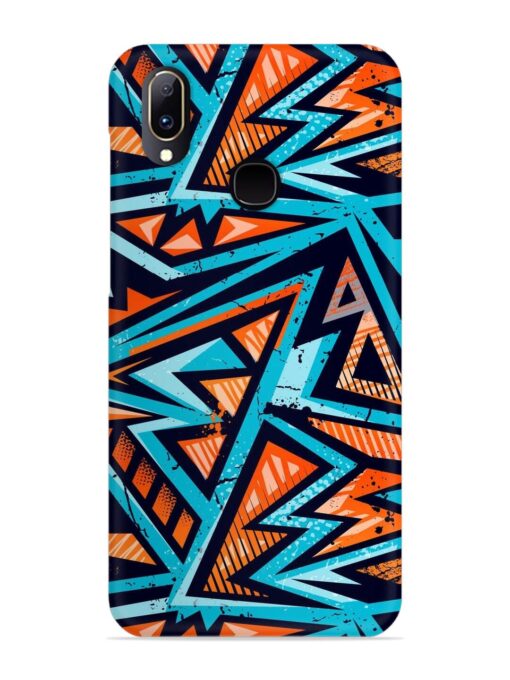 Abstract Seamless Grunge Snap Case for Vivo V11 Zapvi