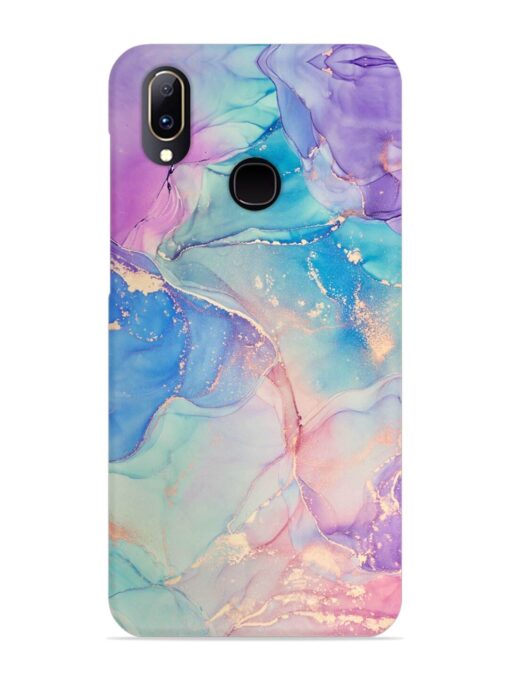 Alcohol Ink Colors Snap Case for Vivo V11 Zapvi