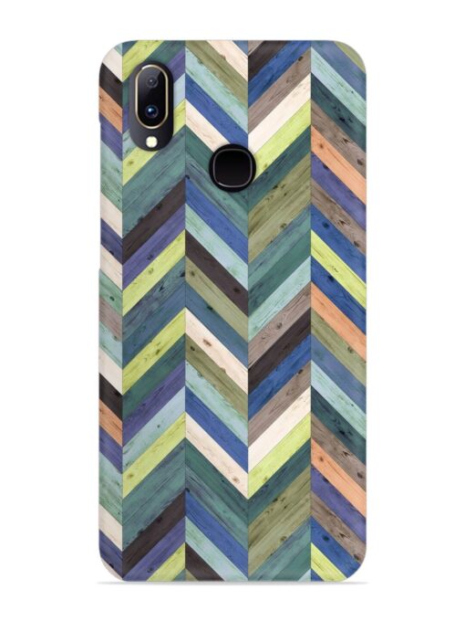 Chevron Random Color Snap Case for Vivo V11 Zapvi