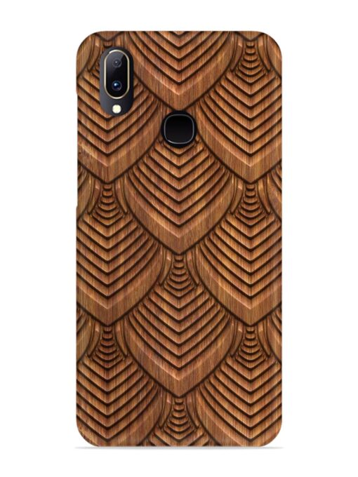 Carved Pattern On Snap Case for Vivo V11 Zapvi