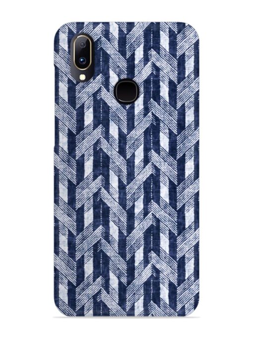 Abstract Herringbone Motif Snap Case for Vivo V11 Zapvi