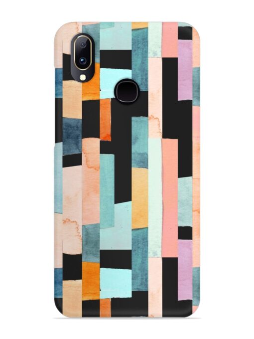 Geometric Seamless Pattern Snap Case for Vivo V11 Zapvi