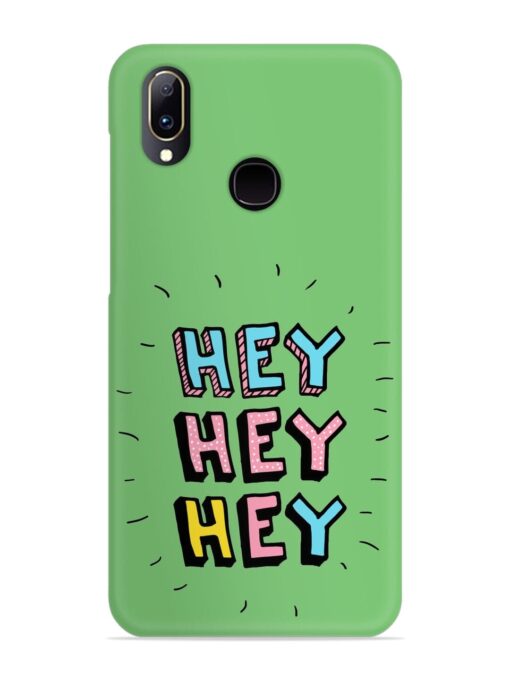 Hey Vector Cartoon Snap Case for Vivo V11 Zapvi