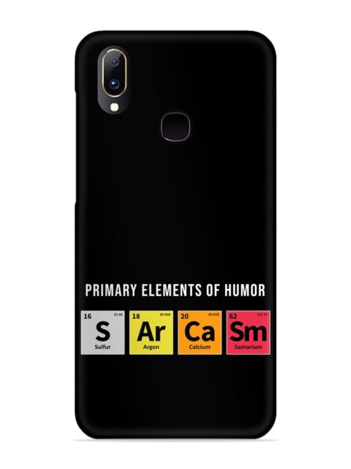 Primary Elements Humor Snap Case for Vivo V11 Zapvi