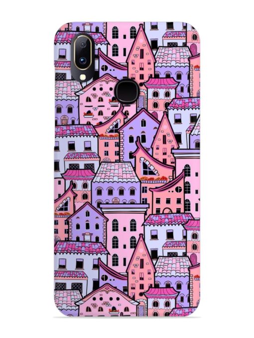 Seamless Pattern Houses Snap Case for Vivo V11 Zapvi