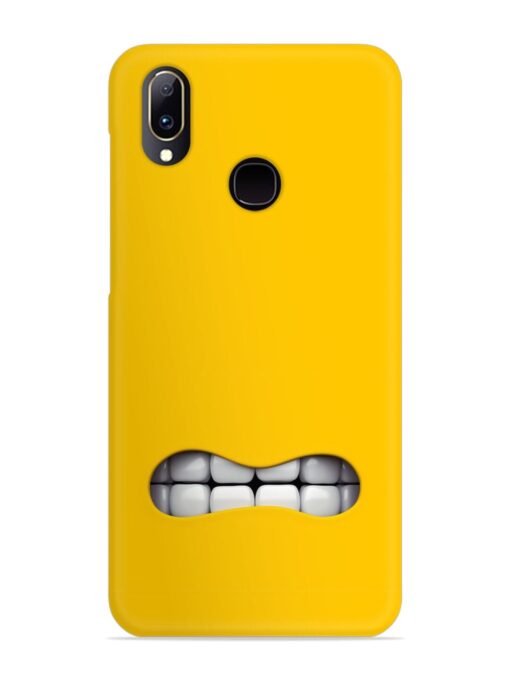 Mouth Character On Snap Case for Vivo V11 Zapvi